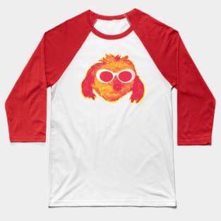 Grunge Poodle Baseball T-Shirt